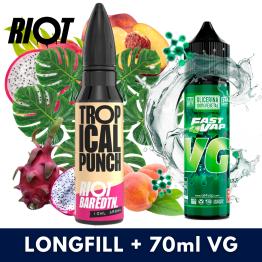 Aroma Tropical Punch 10ml (Longfill) - Riot Bar EDTN + VG FAST 70ML