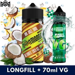 Aroma Ultimate Coco Ice 30ml (Longfill) Mondo + VG FAST 70ML