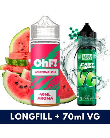 Aroma Watermelon 40ml/120 (Longfill) OhF! + VG FAST 70ML