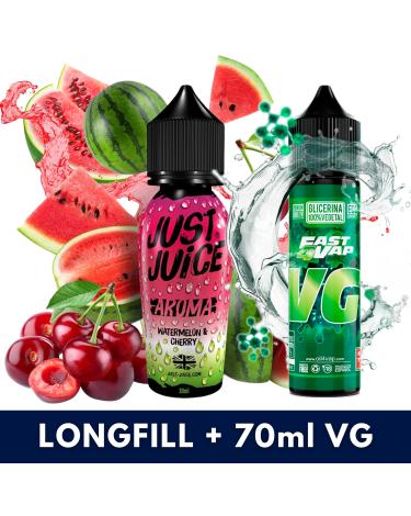 Aroma Watermelon Cherry Just Juice 20ml (Longfill) + VG FAST 70ML