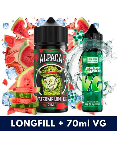 Aroma Watermelon Ice 24ml (Longfill) Alpaca + VG FAST 70ML