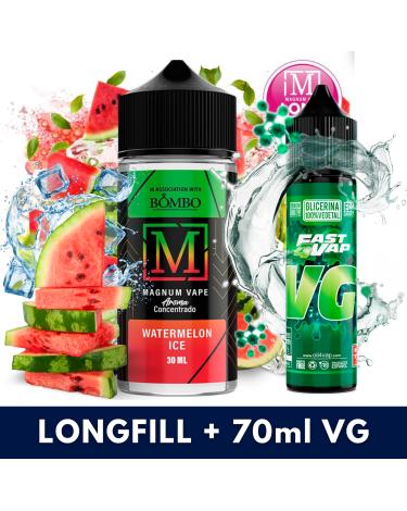 Aroma Watermelon Ice 30ml/120 (Longfill) Magnum Vape + VG FAST 70ML