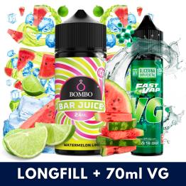 Aroma Watermelon Lime Ice 24ml (Longfill) - Bombo Bar Juice + VG FAST 70ML