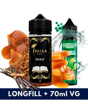 Aroma Wolf 40ml/120 (Longfill) Fabula Juice + VG FAST 70ML