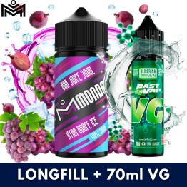 Aroma Xtra Grape Ice 30ml (Longfill) Mondo + VG FAST 70ML