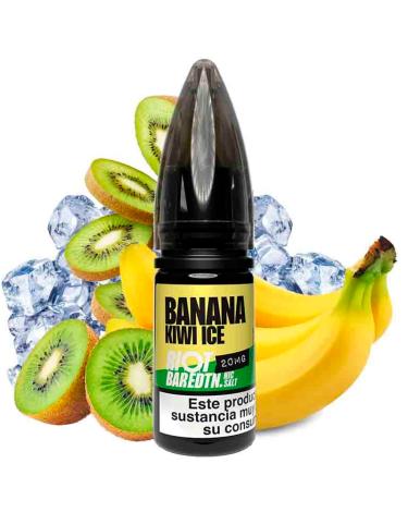 Banana Kiwi Ice 10ml - Riot Squad Bar EDTN Salt