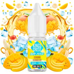 Banana Mango Ice 10ml - Kings Crest Bar Juice Nic Salts