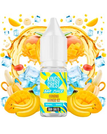 Banana Mango Ice 10ml - Kings Crest Bar Juice Nic Salts