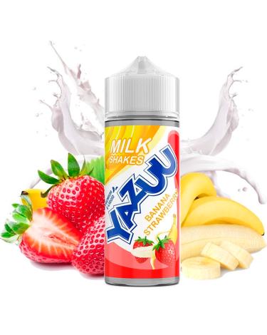 Banana Strawberry 100ml + Nicokits - Yazuu Milk-Shakes