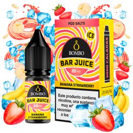 Banana Strawberry Ice 10ml - Bar Juice by Bombo