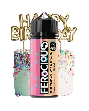 Birthday Cake 100ml + Nicokits - Desserts by Ferocious