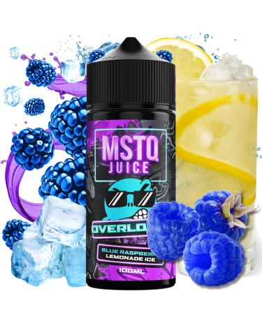 Blue Raspberry Lemonade Ice 100ml + Nicokits - MSTQ Juice Overload