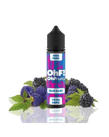 Blue Razz 50ml + Nicokits gratis - OhFruits E-Liquids