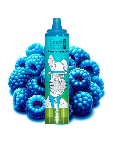 Blue Sour Raspberry - Tornado White Rabbit by RandM - Desechable 15.000 puffs