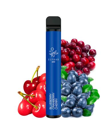 Blueberry Cranberry Cherry Elf Bar Pod System 20mg Salt - Desechable