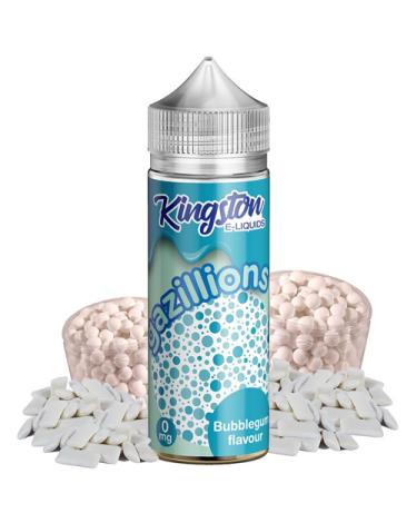 Bubblegum Gazillions - Kingston E-liquids 100ml + Nicokits Gratis