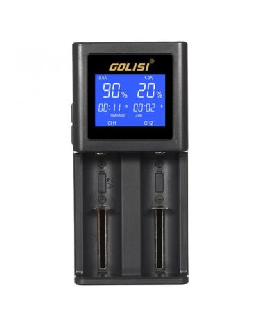 Cargador Inteligente GOLISI S2 2.0A con Pantalla LCD