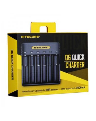 Cargador Q6 - 2A Intellicharger - Nitecore Cargador