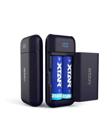 Cargador XTAR 18650 + POWER BANK