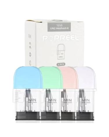 Cartucho para Pod Popreel PK1 1.2Ω (4pcs) - Uwell