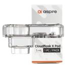 Cartucho vacío Cloudflask X 5ml - Aspire