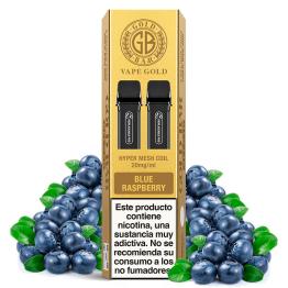 Cartuchos Blue Raspberry 2ml (2 Uds) - Gold Bar