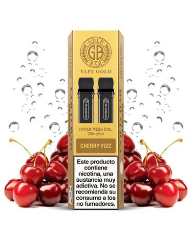 Cartuchos Cherry Fizz 2ml (2 Uds) - Gold Bar