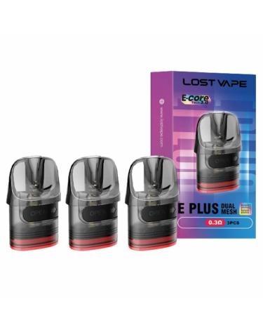 Cartuchos E-Plus DUAL MESH 0.3/0.6Ω (3uds) - Lost Vape