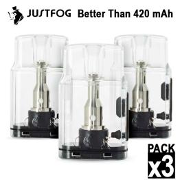 Cartuchos para BETTER THAN Pod Kit 420mAh - JustFog (3pcs)