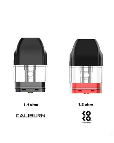 Cartuchos para Pod CALIBURN - Uwell