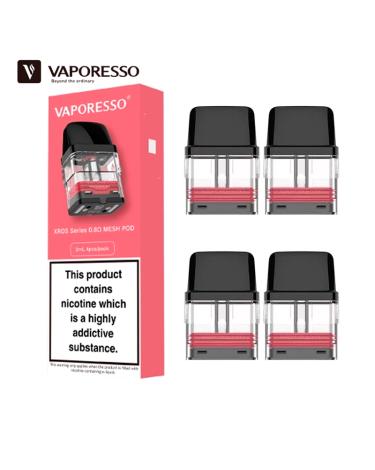 Cartuchos Serie XROS 0.8Ω (4pcs) - Vaporesso