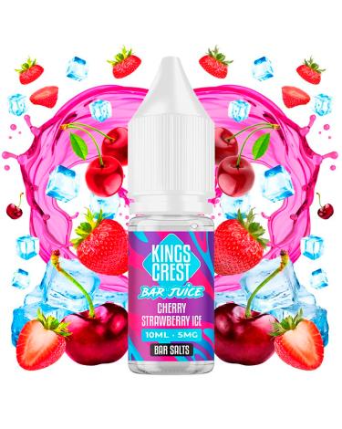 Cherry Strawberry Ice 10ml - Kings Crest Bar Juice Nic Salts