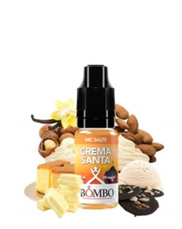 CREMA SANTA - Bombo Nic Salts 10 ml - 10mg y 20mg - Líquido con SALES DE NICOTINA