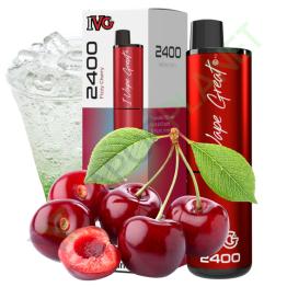 Desechable IVG 2400 Pod Kit FIZZY CHERRY - 4 IN 1 - 20mg