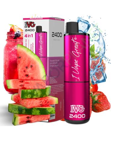 Desechable IVG 2400 Pod Kit PINK EDITION - 4 IN 1 - 20mg