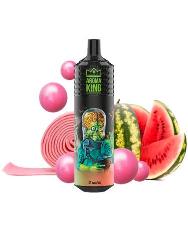 Desechable Mars Watermelon Bubble Gum 9000 Puff - SIN NICOTINA - Aroma King