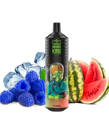 Desechable Mars Watermelon Razz Ice 9000 Puff - SIN NICOTINA - Aroma King