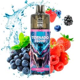 Desechable Mixed Berry 15000 Puff SIN NICOTINA - Aroma King