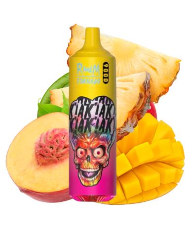 Desechable Peachy Mango Pineapple Tornado 9000 Puff - 600mAh SIN NICOTINA