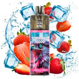 Desechable Strawberry Ice 15000 Puff SIN NICOTINA - Aroma King