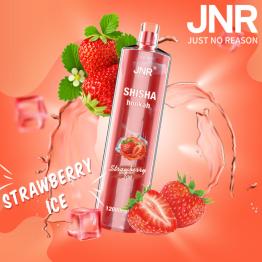 Desechable STRAWBERRY ICE Shisha Hookah JNR 12000 Puff SIN NICOTINA