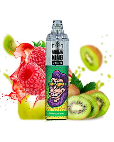 Desechable STRAWBERRY KIWI Tornado 7000 Puff SIN NICOTINA - Aroma King