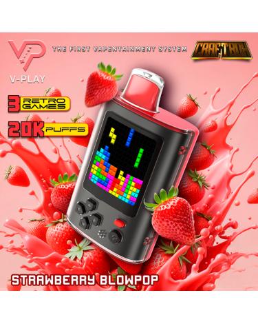 Desechable VPlay Strawberry BlowPop 20000 Puffs - CraftBox (SIN NICOTINA)