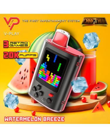 Desechable VPlay Watermelon Breeze 20000 Puffs - CraftBox (SIN NICOTINA)