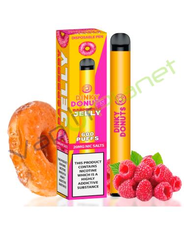 Dinky Donut RASPBERRY JELLY DONUT 20mg Salt - Desechable