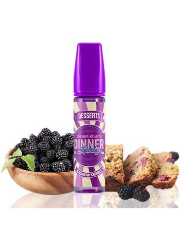 → Dinner Lady Desserts BLACKBERRY CRUMBLE 50ml + Nicokit Gratis