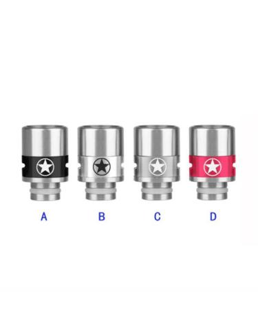 Drip Tip SS con Control de Aire ajustable (510)