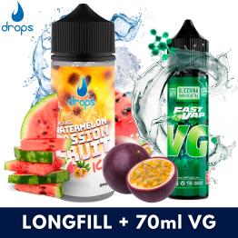 Drops Bar Juice Watermelon Passion Fruit Aroma 60ml + VG FAST 70ML