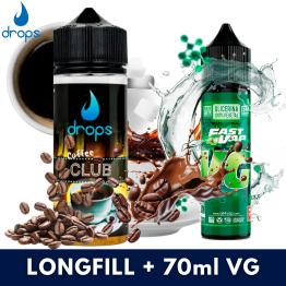 Drops Genesis Coffee Club Aroma 40ml + VG FAST 70ML