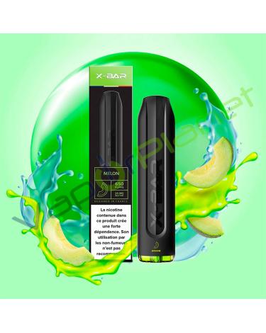 Fizzy Melon X-Bar PRO 1500 Puffs - POD Desechable SIN NICOTINA